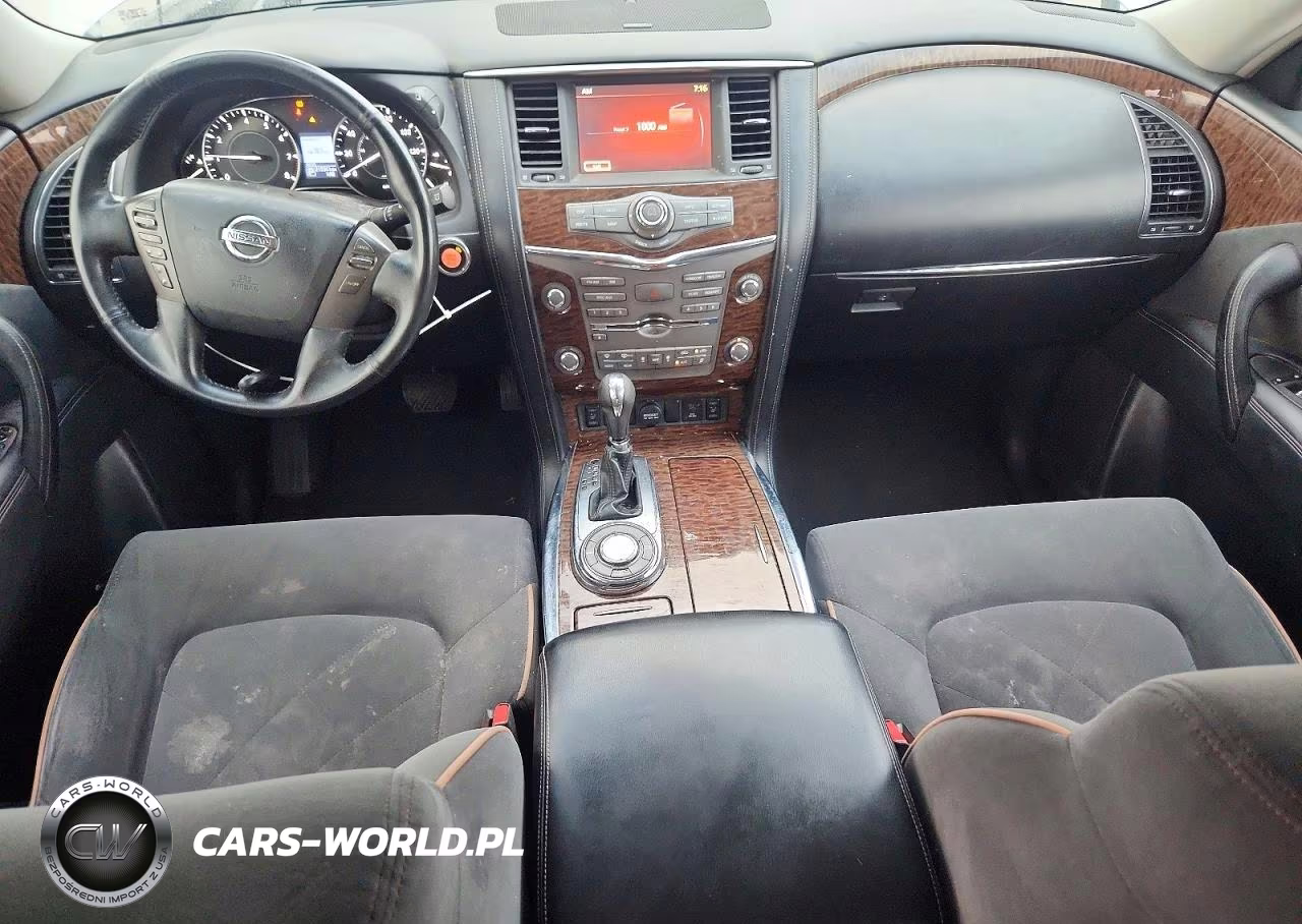 2017 Nissan Armada Sv VIN:JN8AY2ND7H9006295 - 8