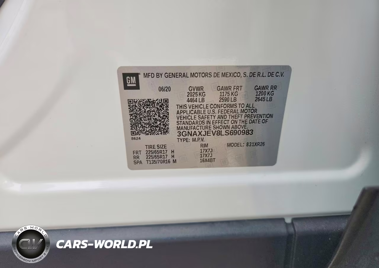 2020 Chevrolet Equinox Lt VIN:3GNAXJEV8LS690983 - 12