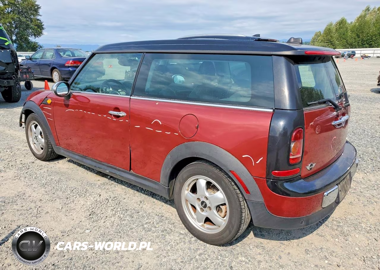 2009 Mini Cooper Clubman VIN:WMWML33509TN68677 - 2
