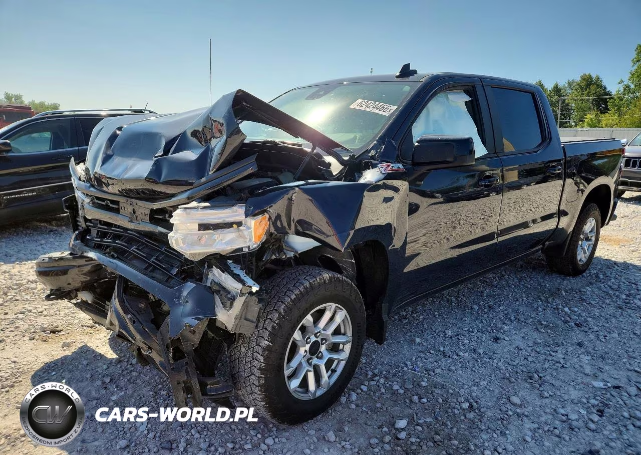 2022 Chevrolet Silverado K1500 Rst VIN:1GCUDEED9NZ535958 - 1