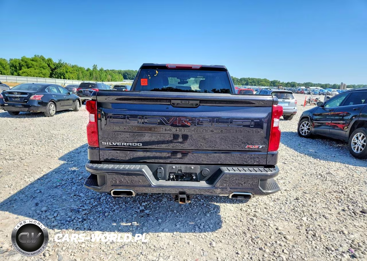 2022 Chevrolet Silverado K1500 Rst VIN:1GCUDEED9NZ535958 - 6