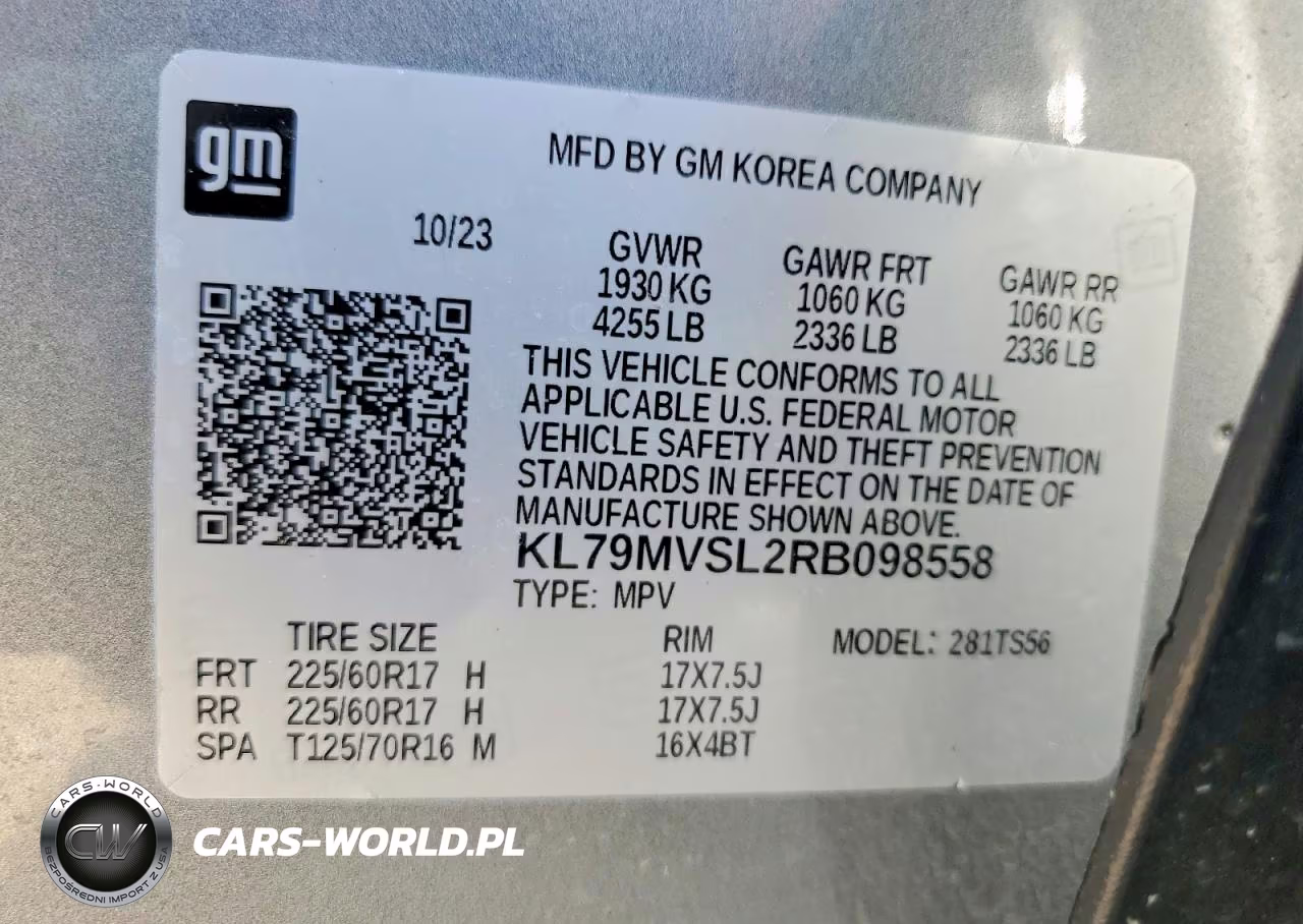 2024 Chevrolet Trailblazer Activ VIN:KL79MVSL2RB098558 - 13