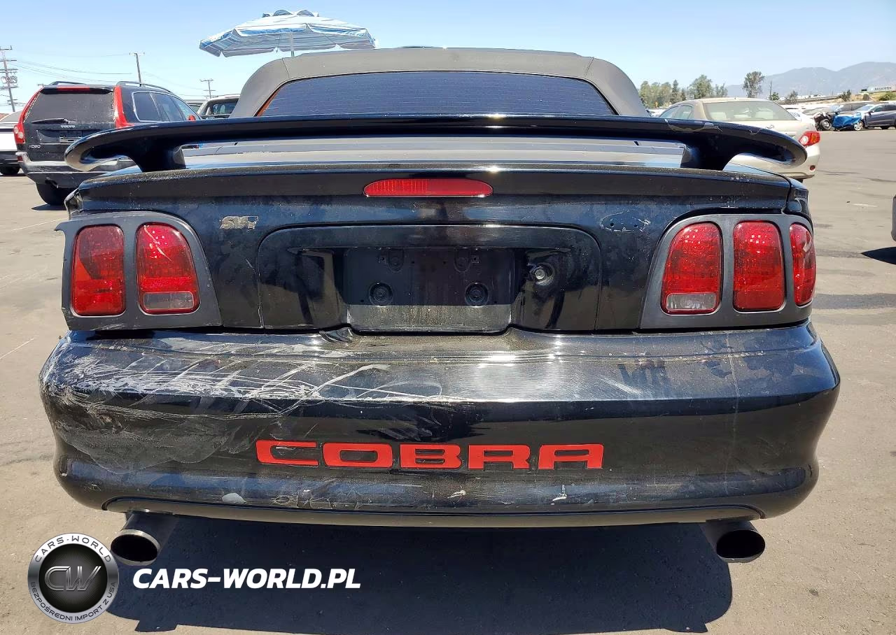 1998 Ford Mustang Cobra VIN:1FAFP46V1WF165647 - 6