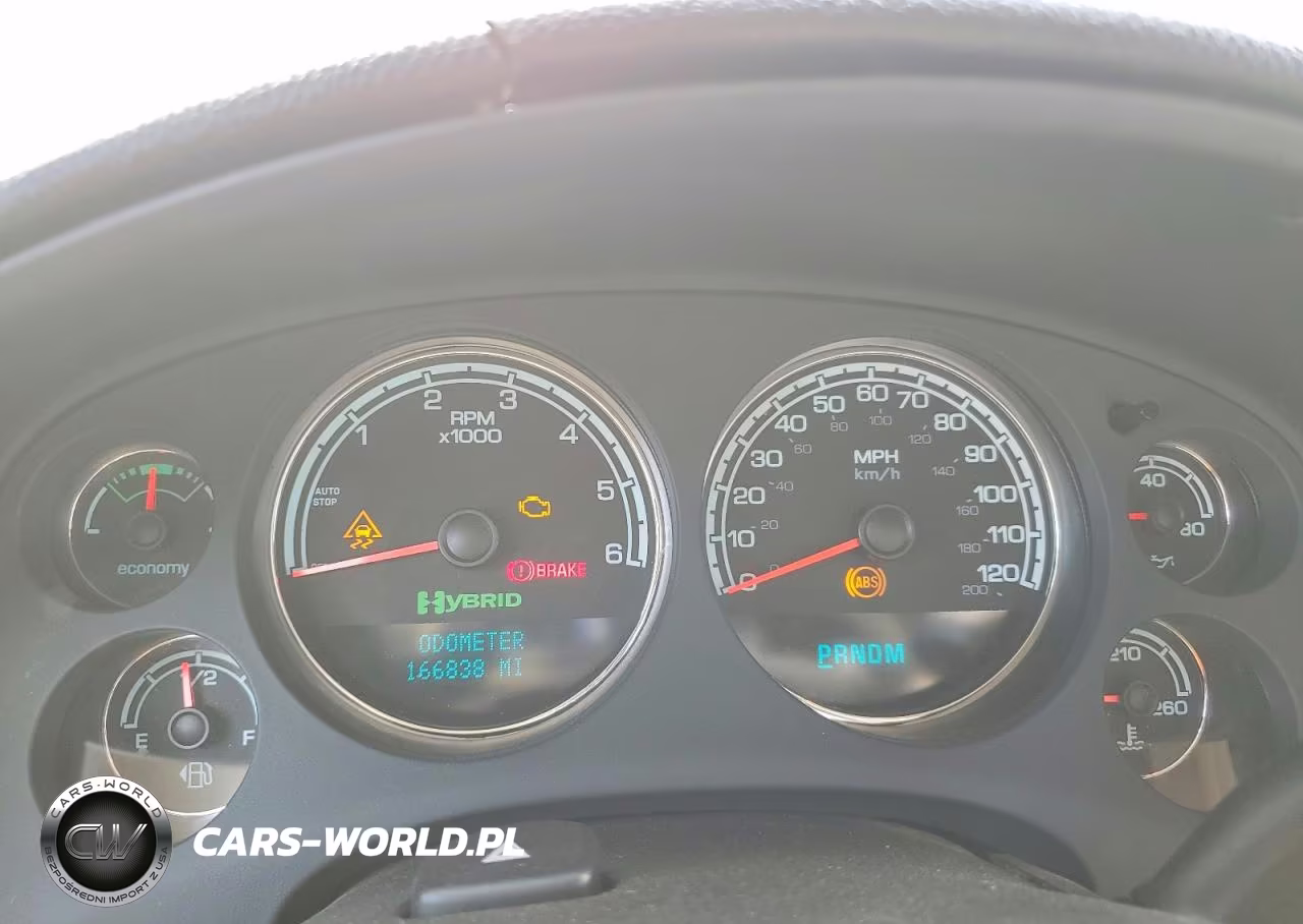 2008 GMC Yukon Hybrid VIN:1GKFK13548R175316 - 9