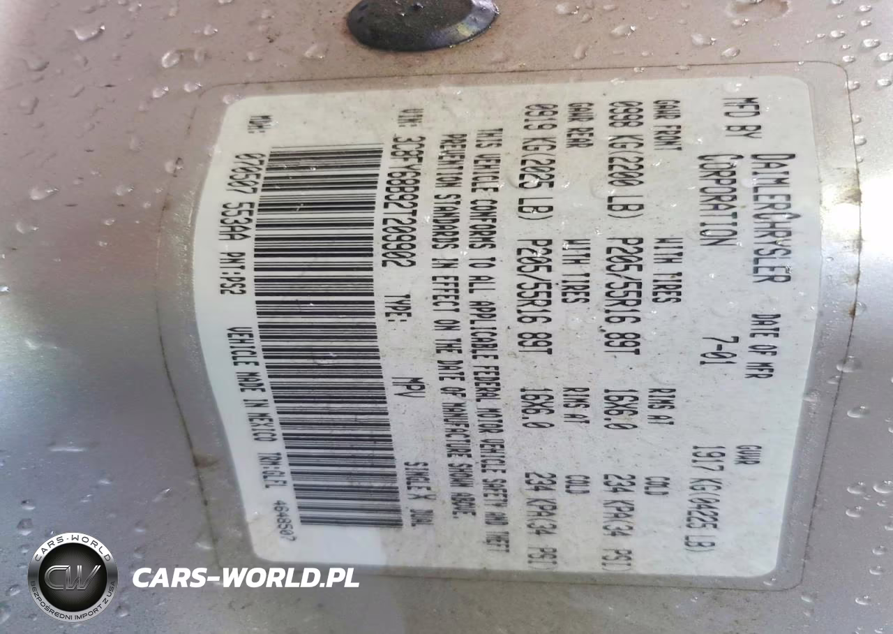 2002 Chrysler Pt Cruiser Limited VIN:3C8FY68B92T209902 - 13