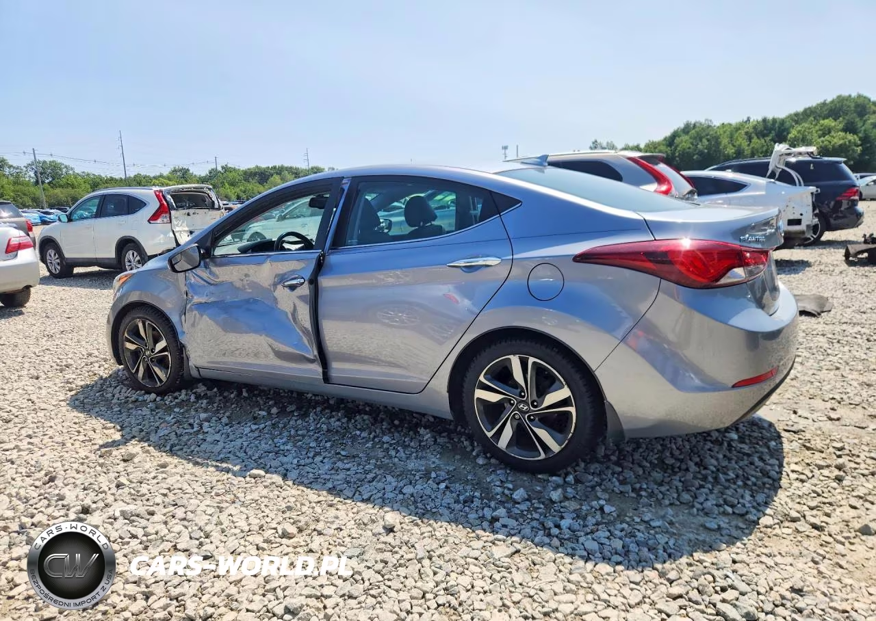 2015 Hyundai Elantra Limited VIN:5NPDH4AE2FH613373 - 2