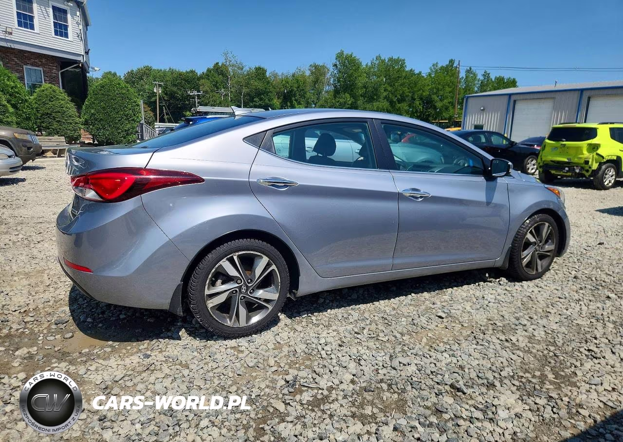 2015 Hyundai Elantra Limited VIN:5NPDH4AE2FH613373 - 3