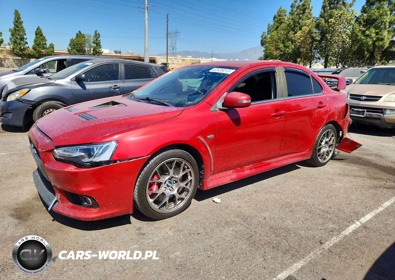 2015 Mitsubishi Lancer Evolution Mr VIN:JA32W5FV4FU014359 - 1
