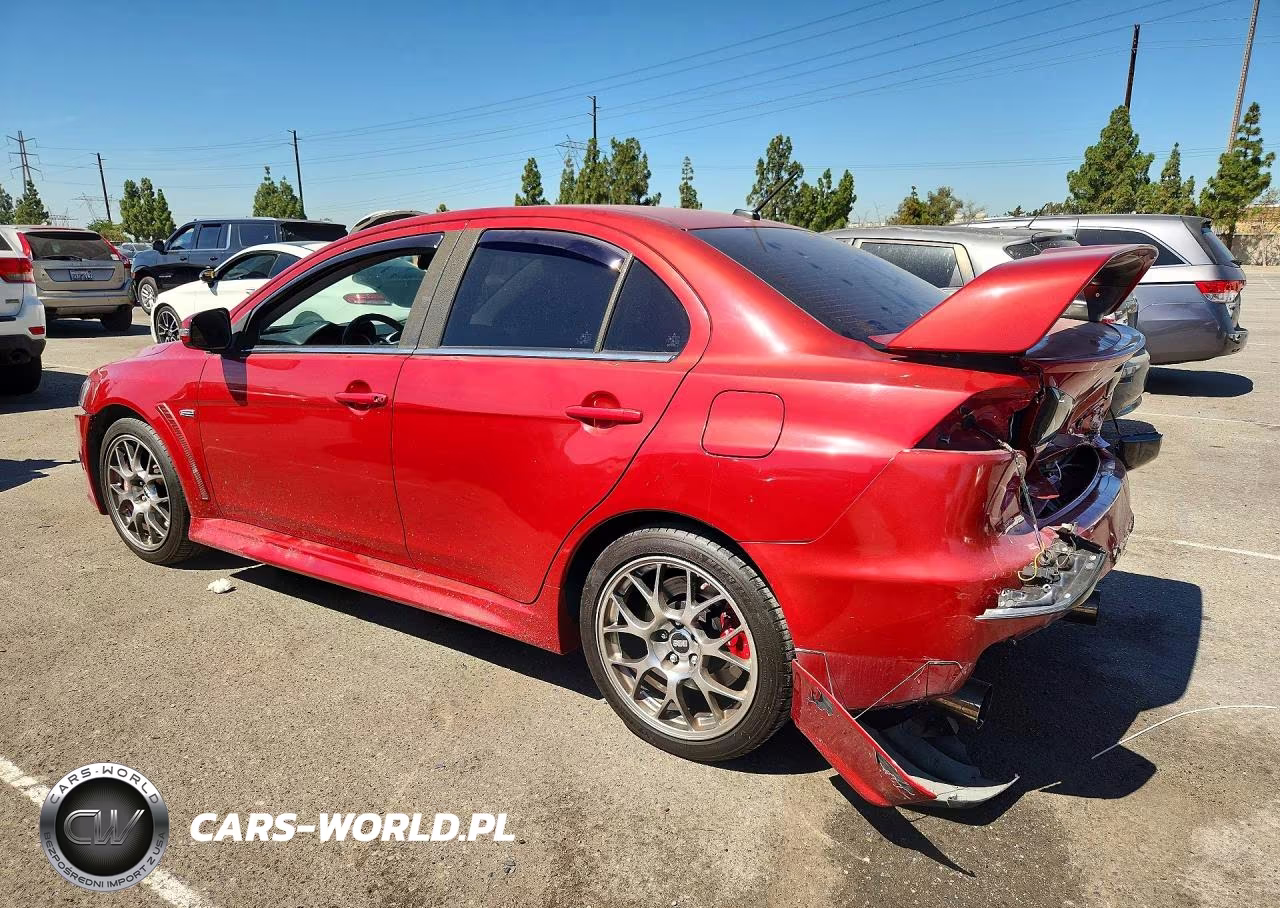 2015 Mitsubishi Lancer Evolution Mr VIN:JA32W5FV4FU014359 - 2