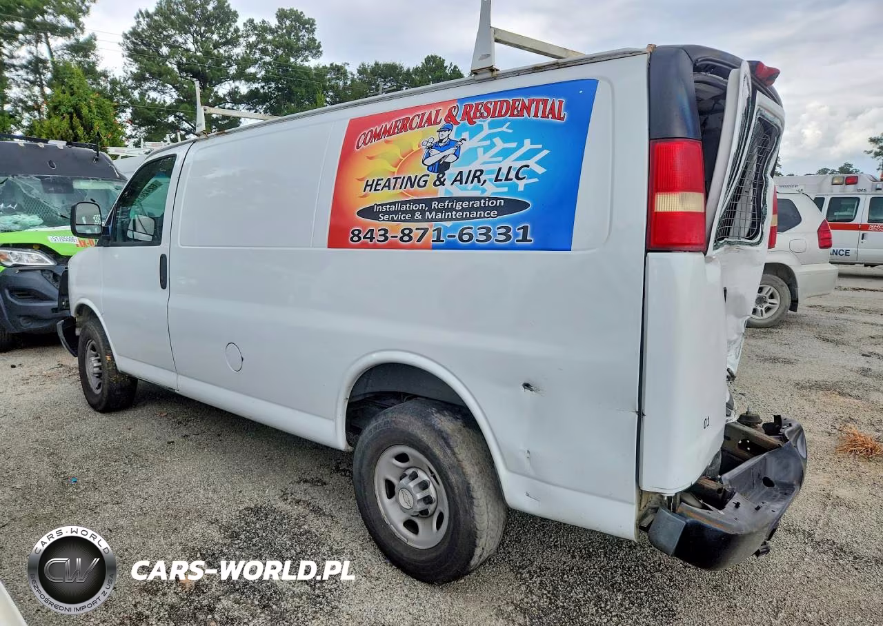 2015 Chevrolet Express G2500 VIN:1GCWGFCFXF1172600 - 2