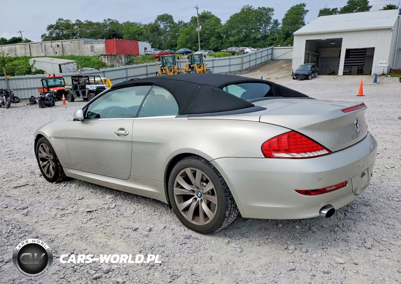 2008 BMW 650 I VIN:WBAEB53538CX62461 - 2