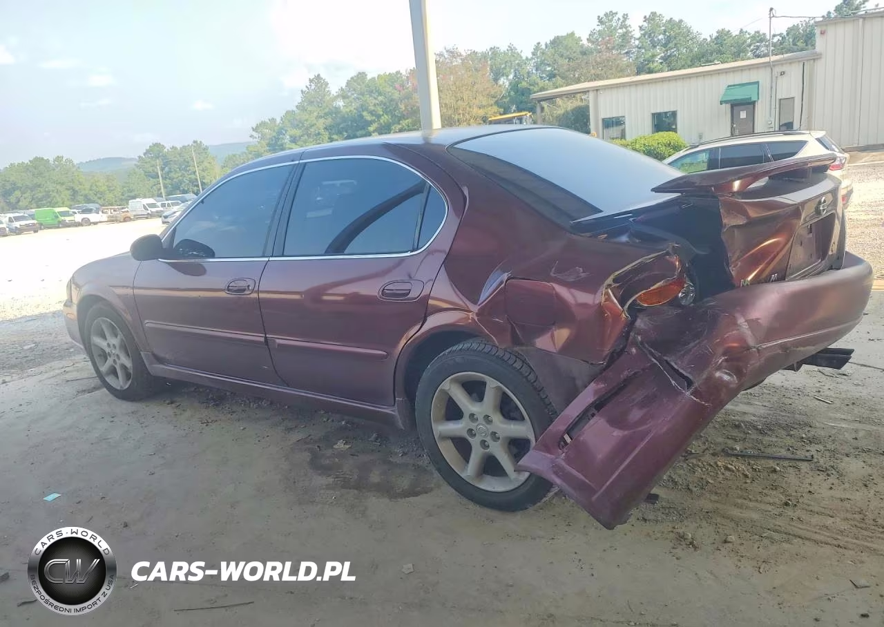 2002 Nissan Maxima VIN:JN1DA31D52T410105 - 2