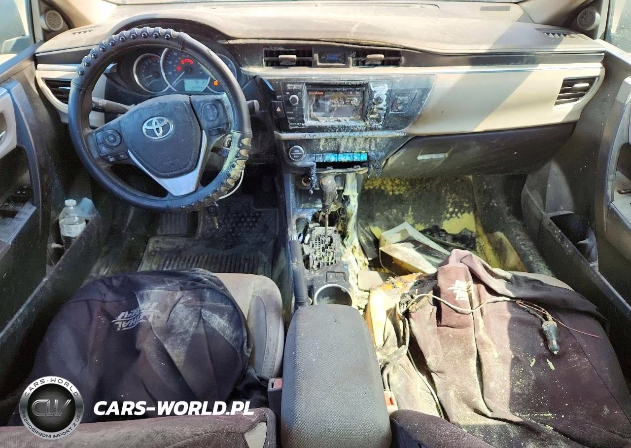 2015 Toyota Corolla Le VIN:2T1BURHE5FC411474 - 8