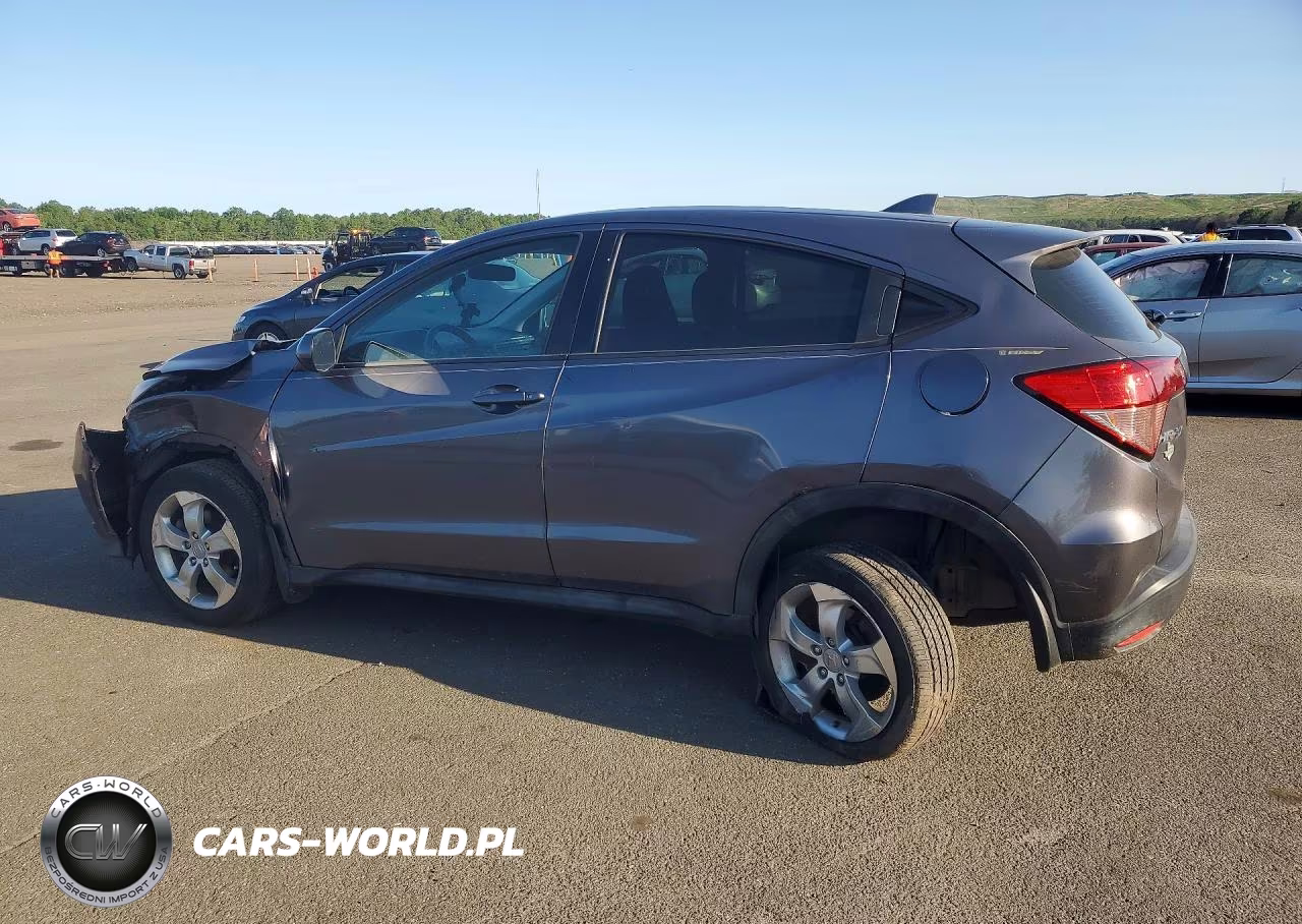2016 Honda Hr-V Lx VIN:3CZRU5H34GM704940 - 2