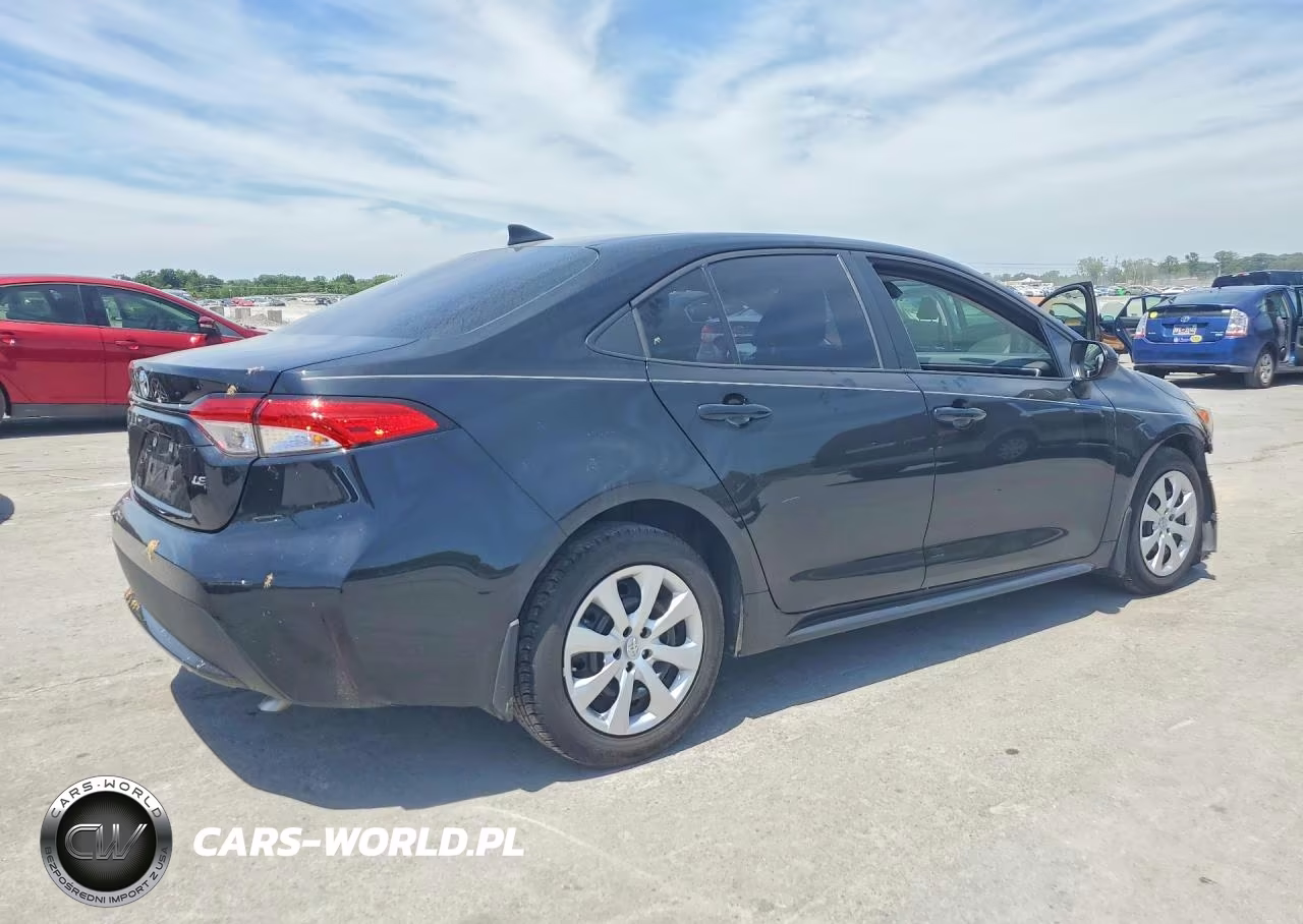 2022 Toyota Corolla Le VIN:5YFEPMAE3NP354661 - 3