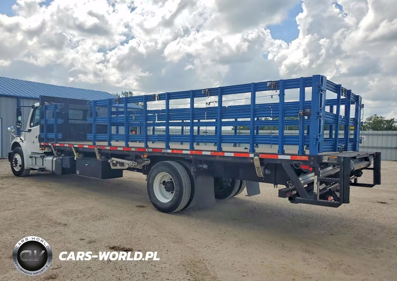 2019 Freightliner Business Class M2 Flatbed Truck VIN:1FVACXFC4KHKK6492 - 2