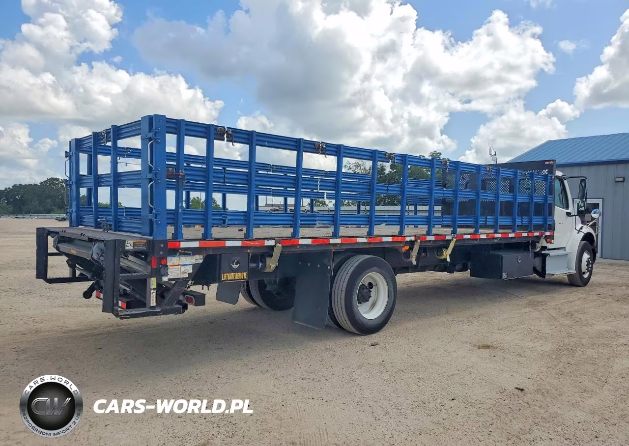 2019 Freightliner Business Class M2 Flatbed Truck VIN:1FVACXFC4KHKK6492 - 3
