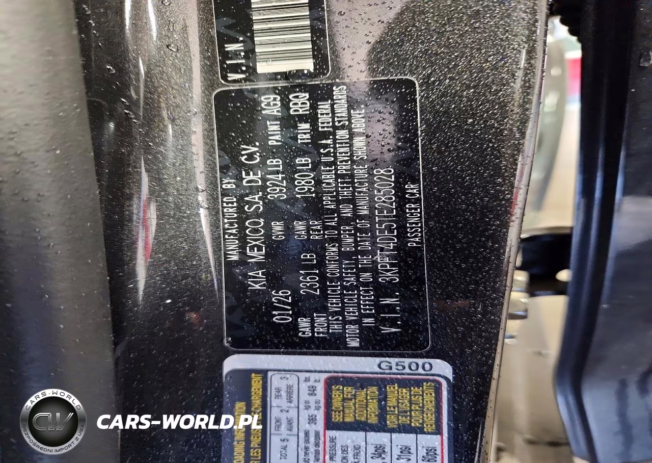 2026 Kia K4 Lxs VIN:3KPFT4DE5TE285028 - 13