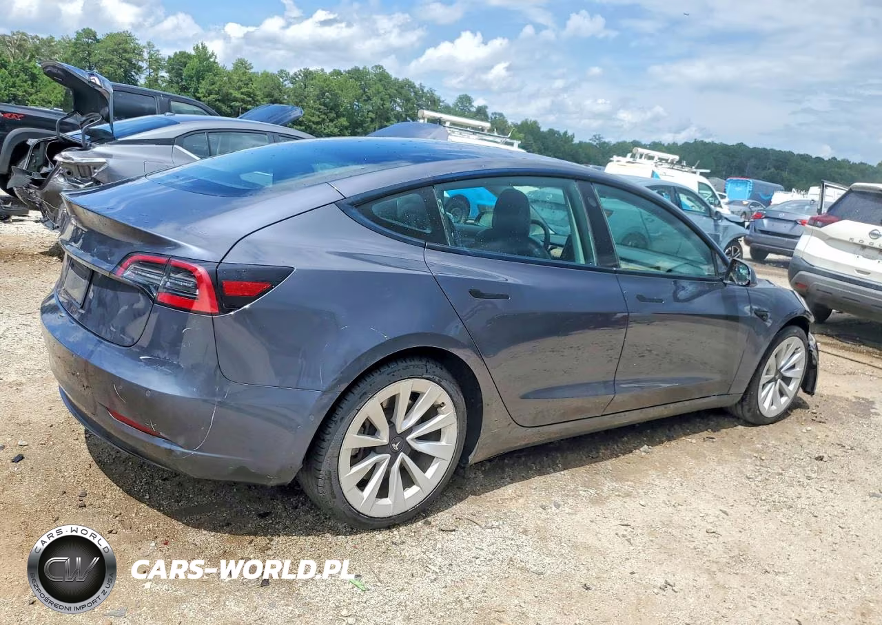 2022 Tesla Model 3 VIN:5YJ3E1EA4NF370298 - 3