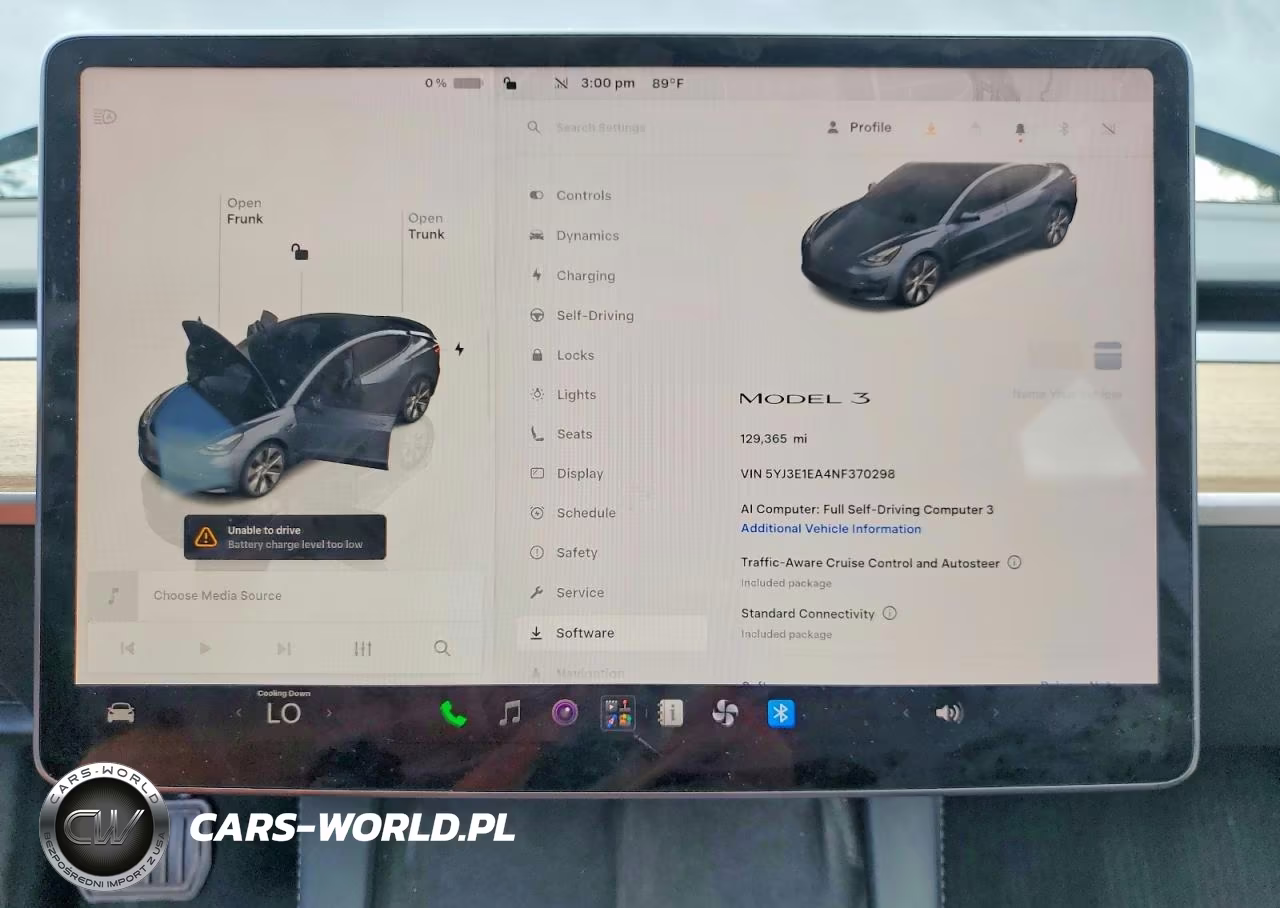 2022 Tesla Model 3 VIN:5YJ3E1EA4NF370298 - 9