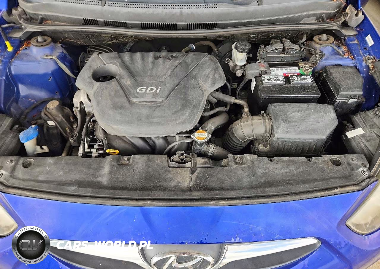 2012 Hyundai Accent Gls VIN:KMHCU4AE0CU064924 - 11