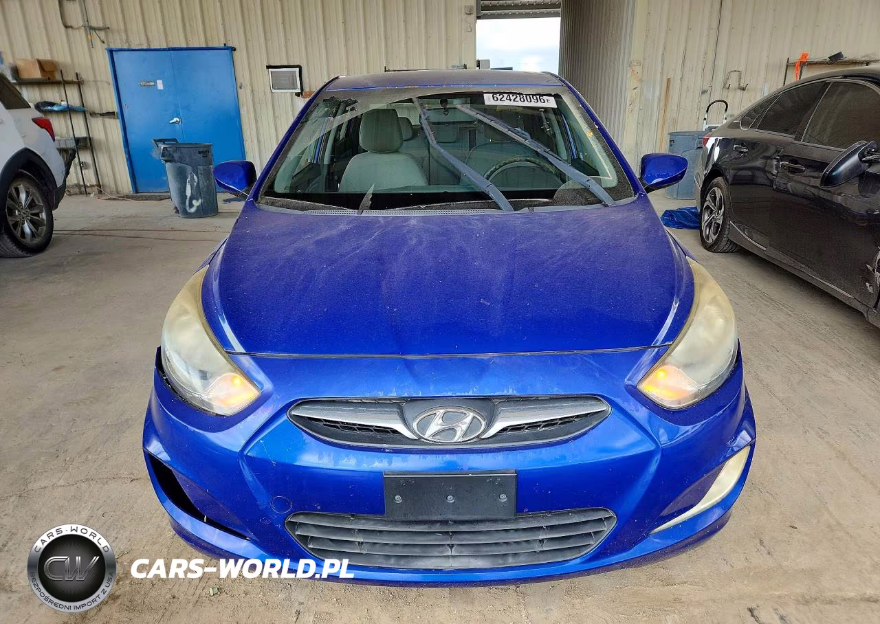 2012 Hyundai Accent Gls VIN:KMHCU4AE0CU064924 - 5