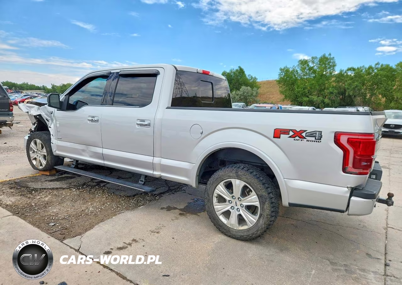2017 Ford F150 Supercrew VIN:1FTFW1EG8HFB33621 - 2