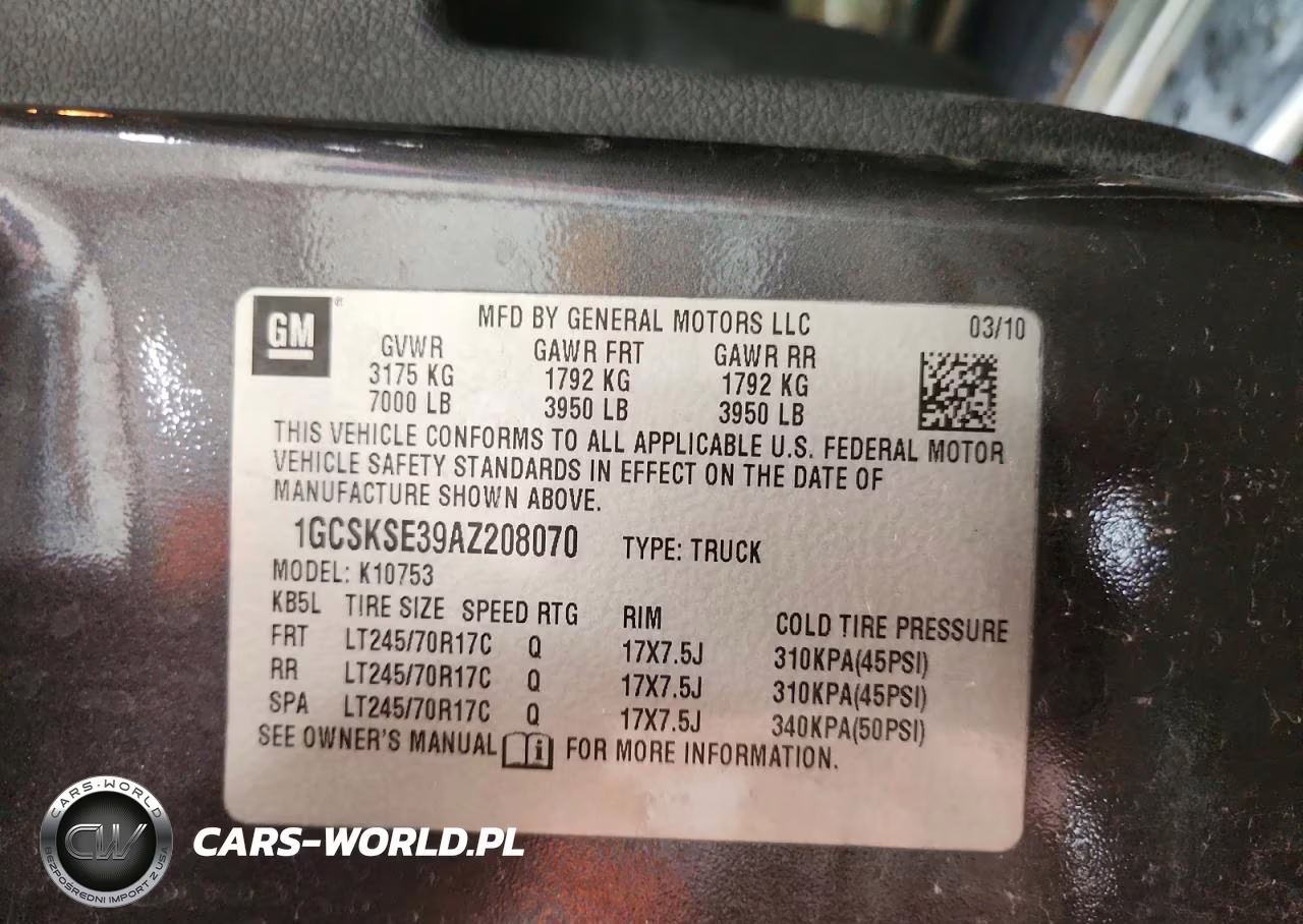 2010 Chevrolet Silverado K1500 Lt VIN:1GCSKSE39AZ208070 - 12