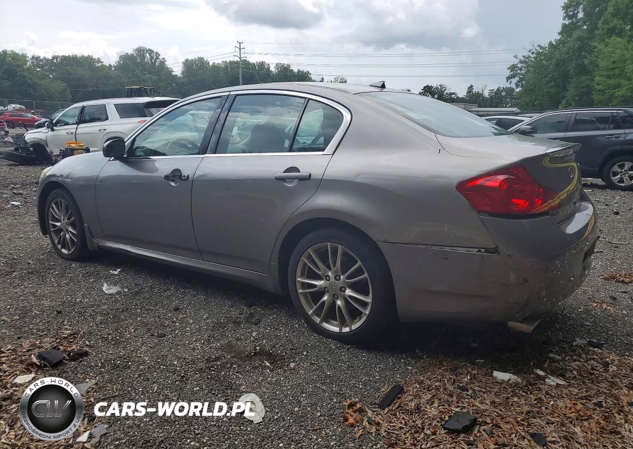 2008 Infiniti G35X VIN:JNKBV61F38M261481 - 2