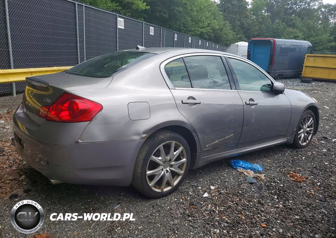 2008 Infiniti G35X VIN:JNKBV61F38M261481 - 3