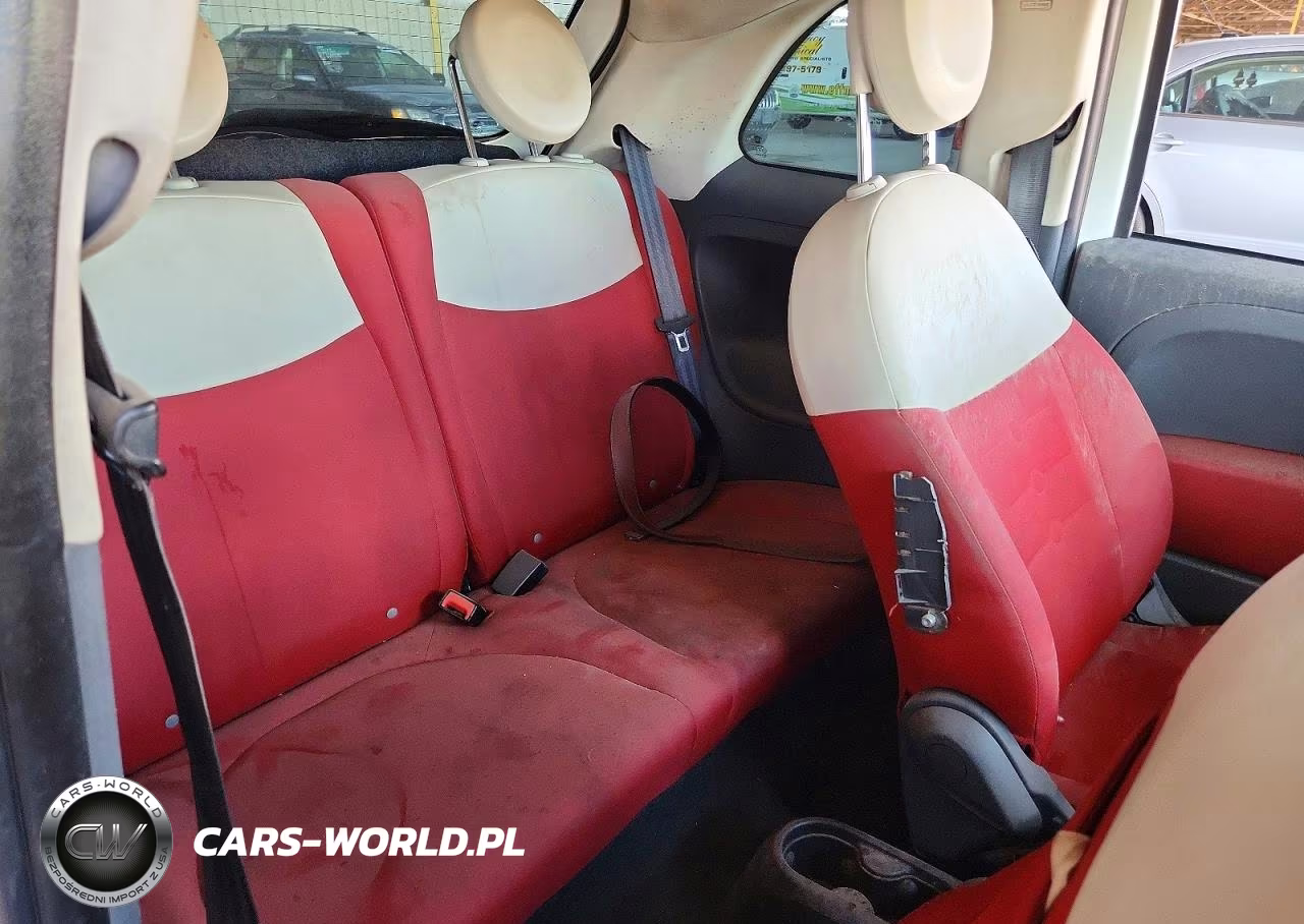 2012 Fiat 500 Pop VIN:3C3CFFAR3CT343649 - 10