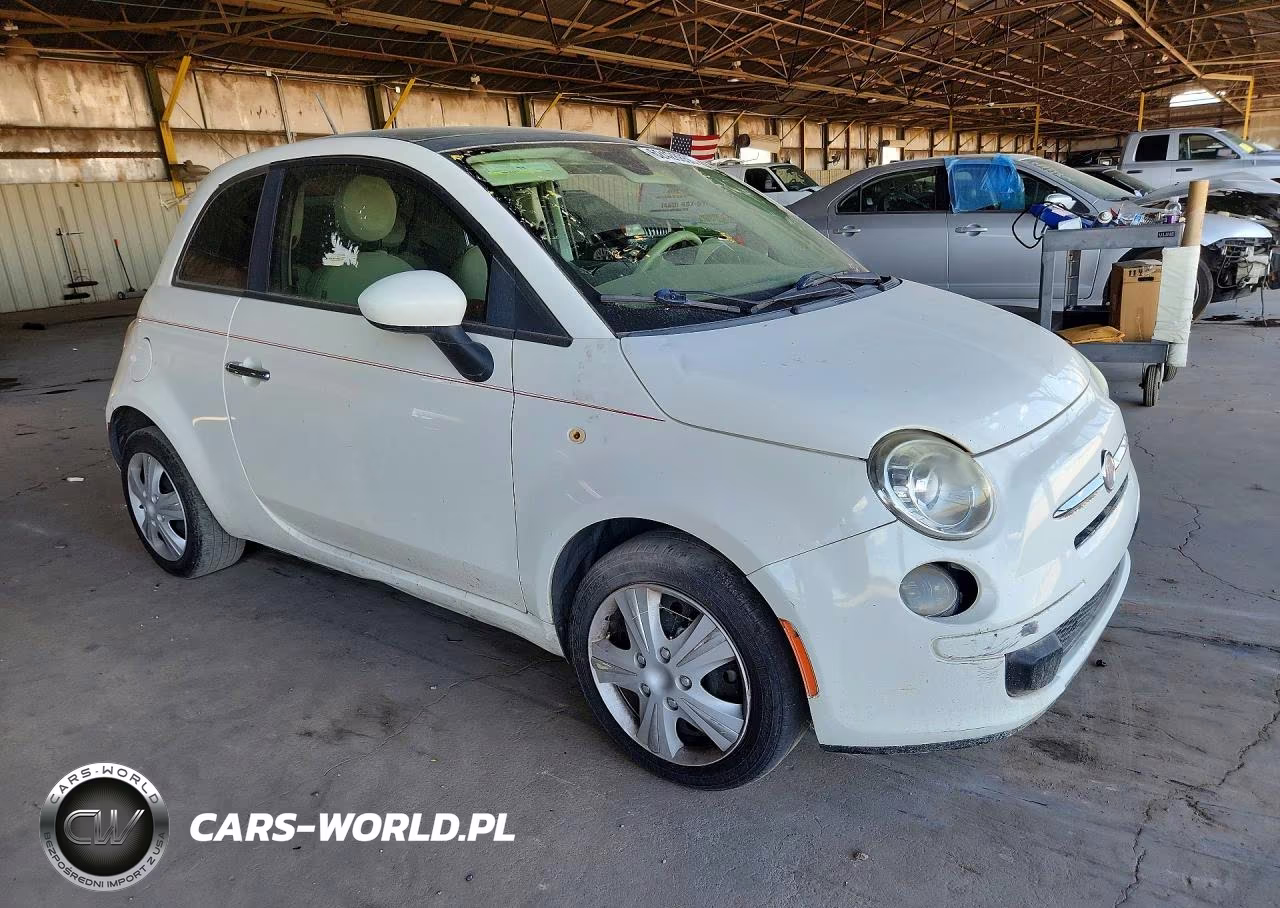 2012 Fiat 500 Pop VIN:3C3CFFAR3CT343649 - 4