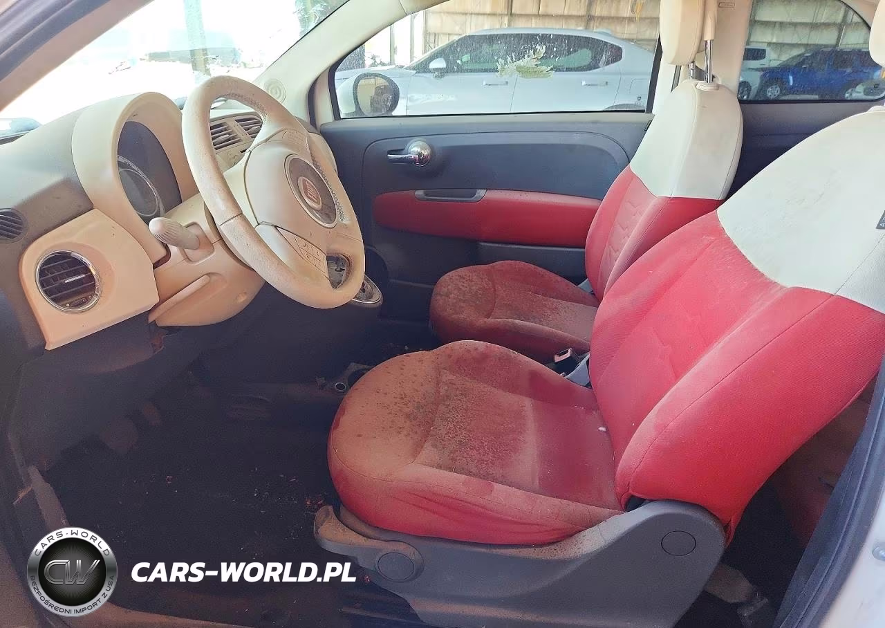2012 Fiat 500 Pop VIN:3C3CFFAR3CT343649 - 7