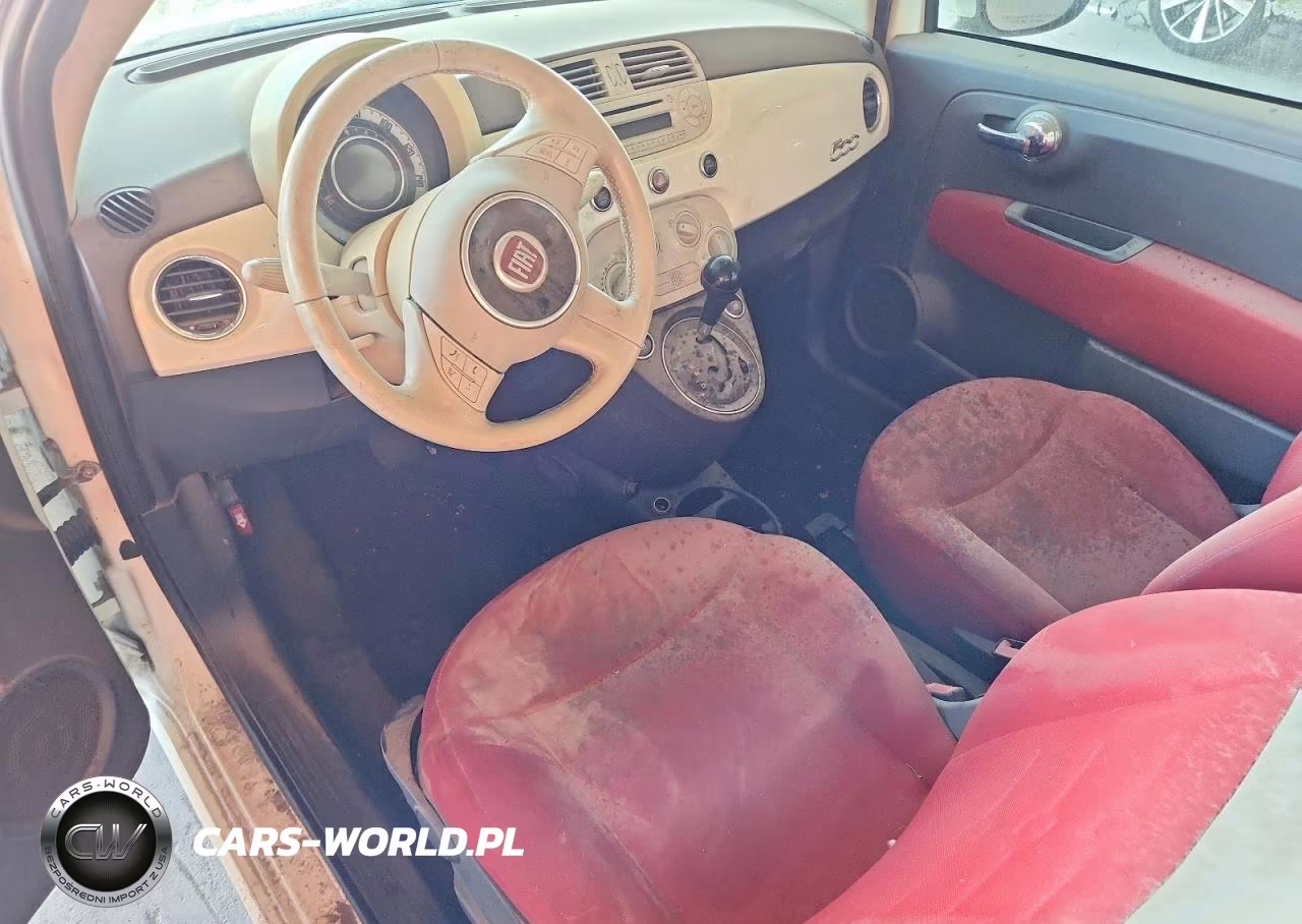2012 Fiat 500 Pop VIN:3C3CFFAR3CT343649 - 8