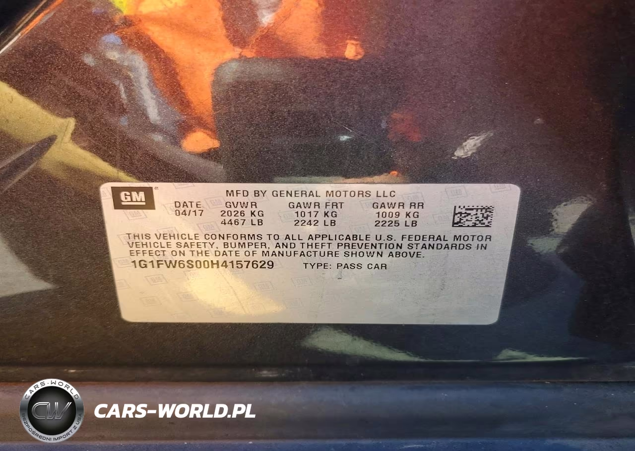 2017 Chevrolet Bolt Ev Lt VIN:1G1FW6S00H4157629 - 12
