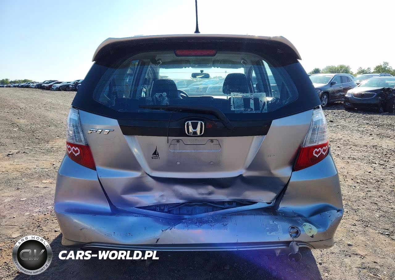 2009 Honda Fit Sport VIN:JHMGE87439S024171 - 6