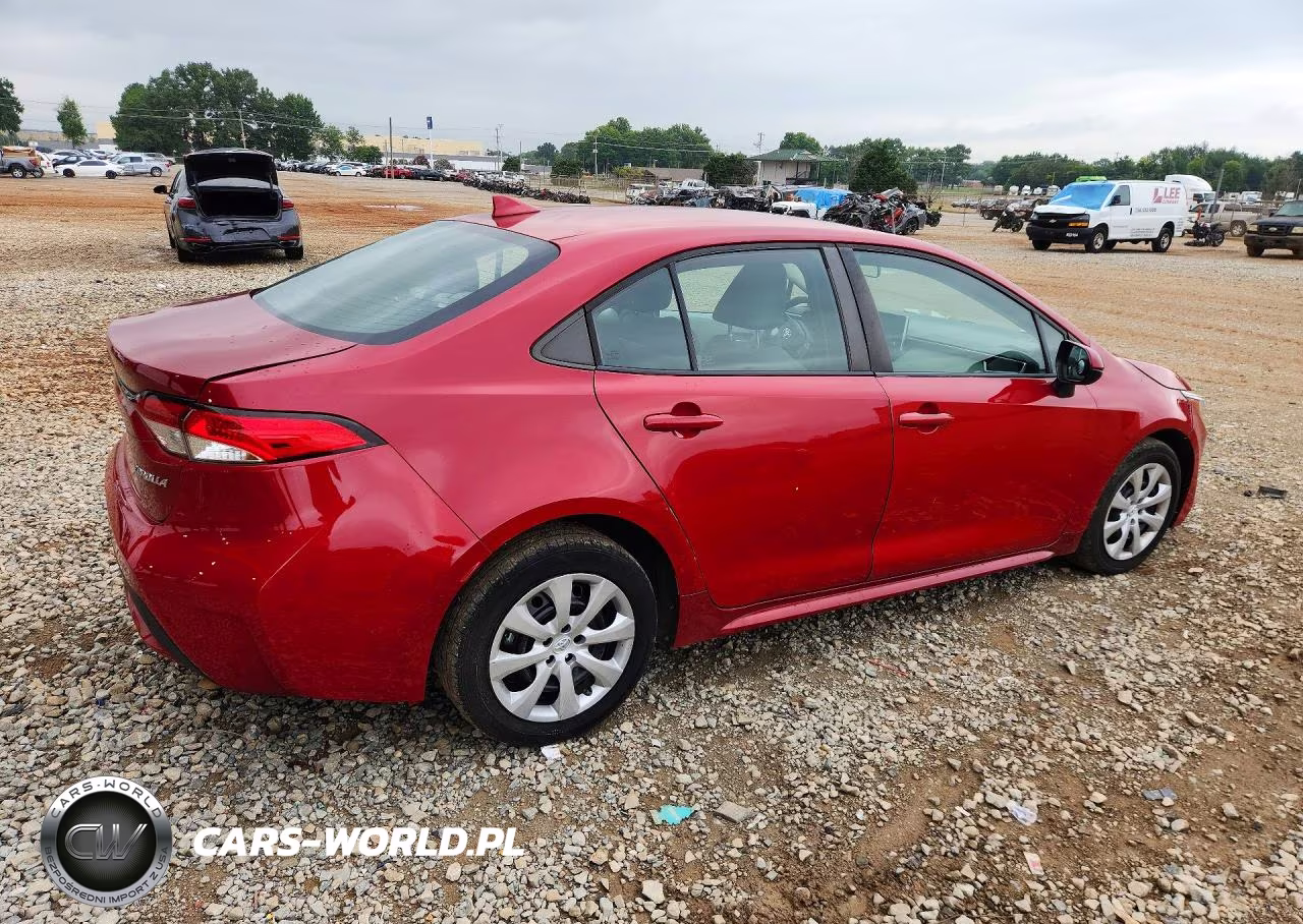 2020 Toyota Corolla Le VIN:5YFEPRAE1LP095288 - 3
