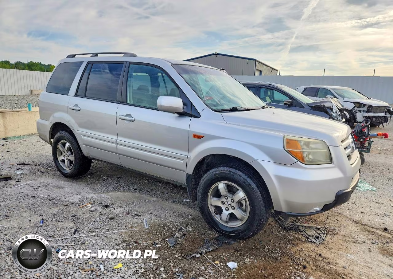 2006 Honda Pilot Ex VIN:2HKYF184X6H507935 - 4