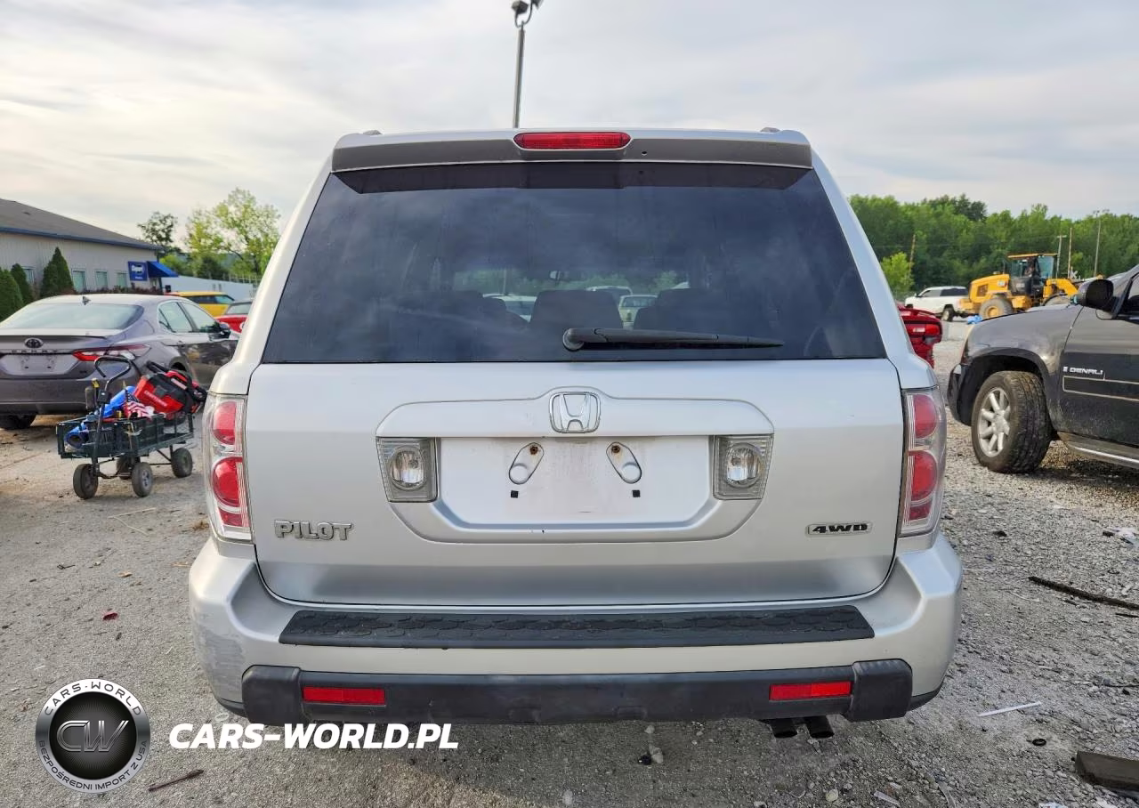 2006 Honda Pilot Ex VIN:2HKYF184X6H507935 - 6