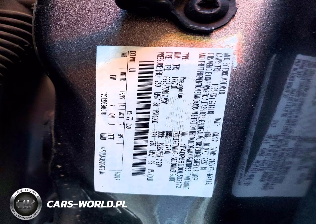 2013 Ford C-Max Sel VIN:1FADP5BU0DL502172 - 13