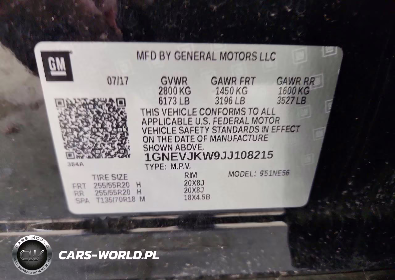 2018 Chevrolet Traverse Premier VIN:1GNEVJKW9JJ108215 - 14