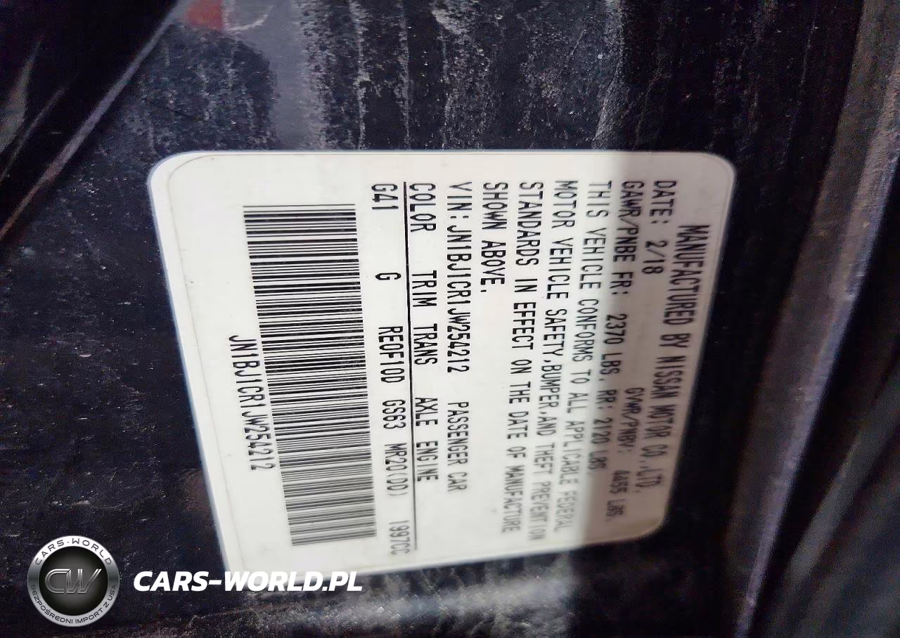 2018 Nissan Rogue Sport S VIN:JN1BJ1CR1JW254212 - 13