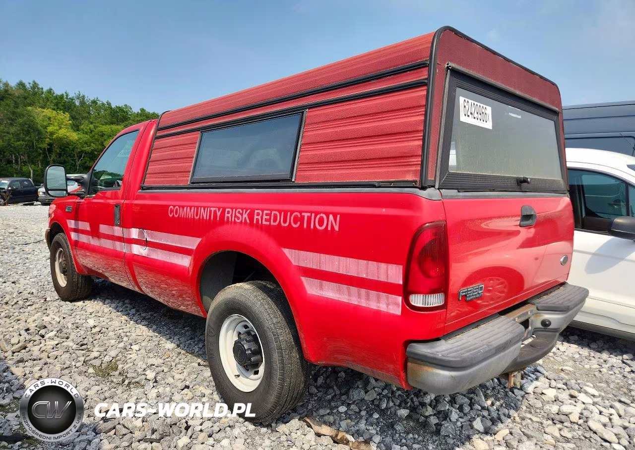 2001 Ford F350 Srw Super Duty VIN:1FTSF30L91EB28180 - 2
