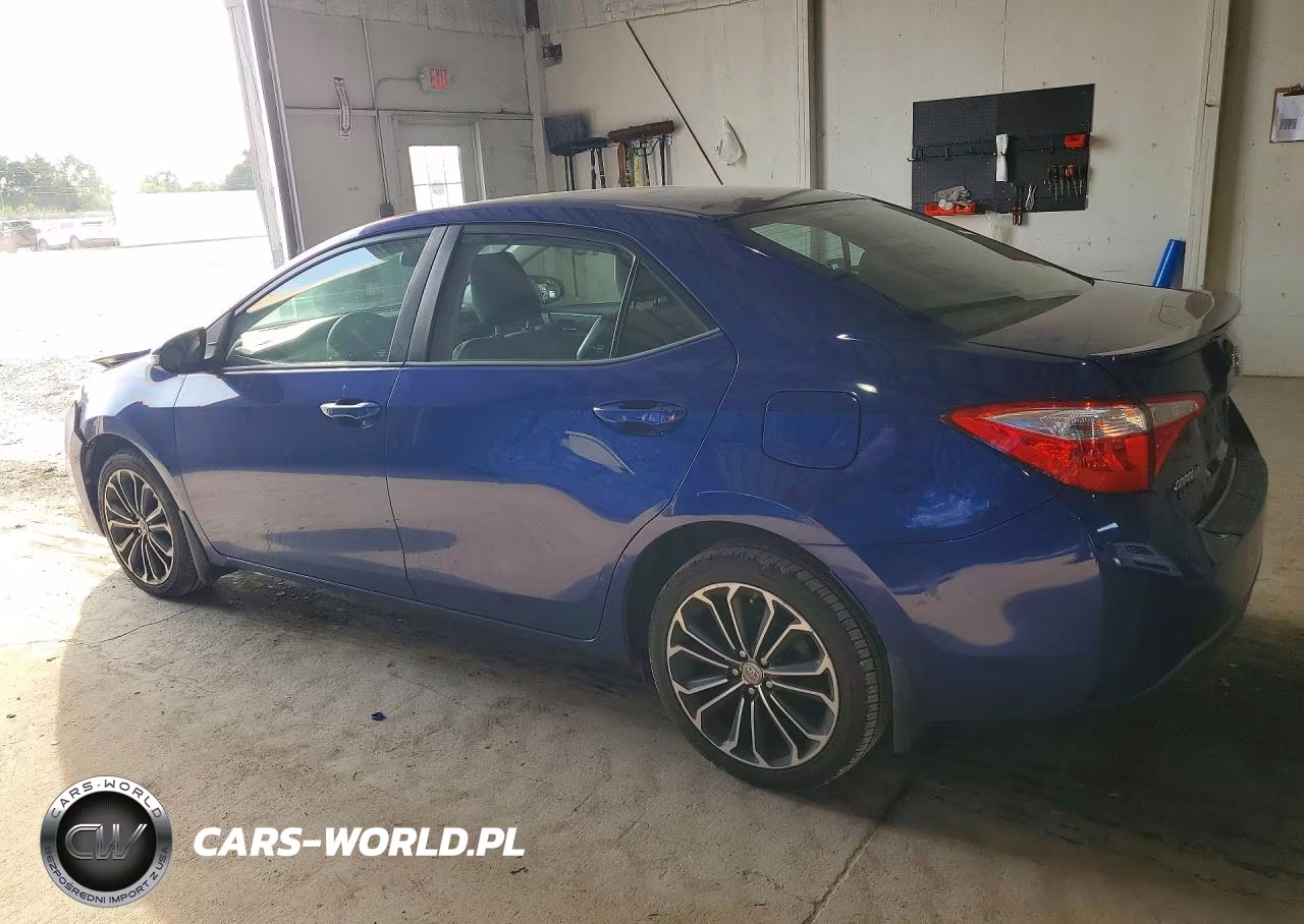 2015 Toyota Corolla S Plus VIN:2T1BURHE2FC375100 - 2