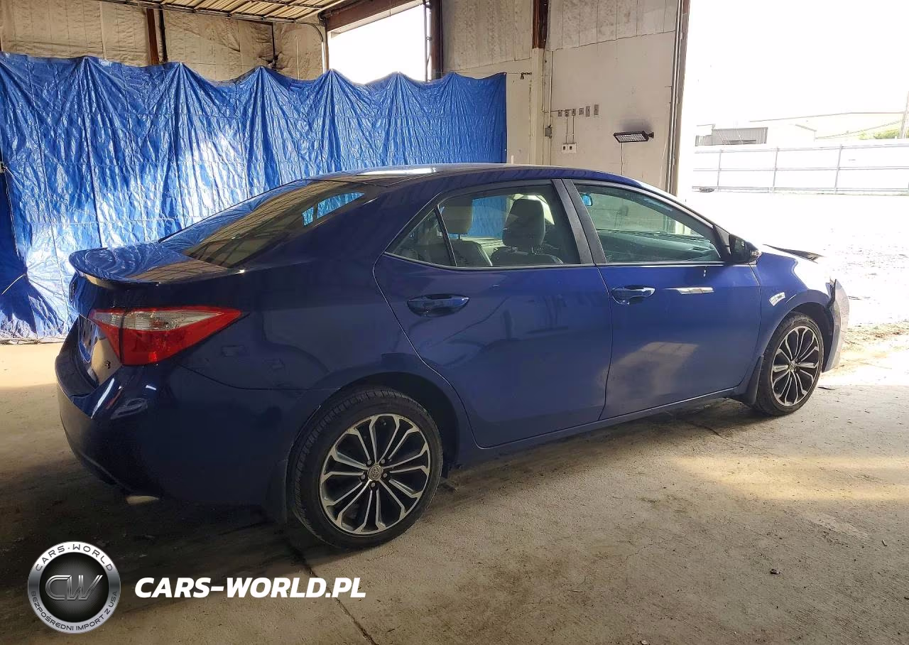 2015 Toyota Corolla S Plus VIN:2T1BURHE2FC375100 - 3