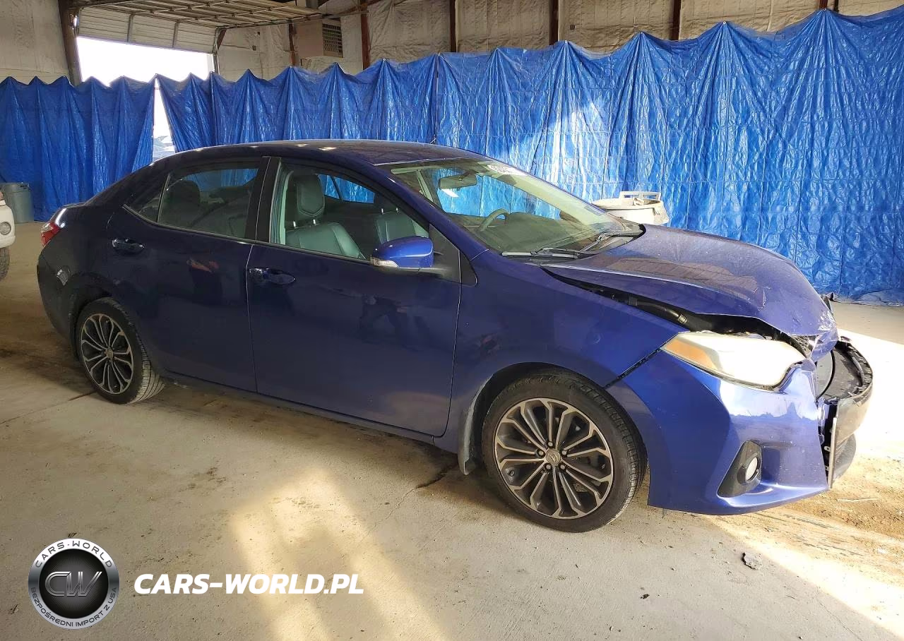 2015 Toyota Corolla S Plus VIN:2T1BURHE2FC375100 - 4