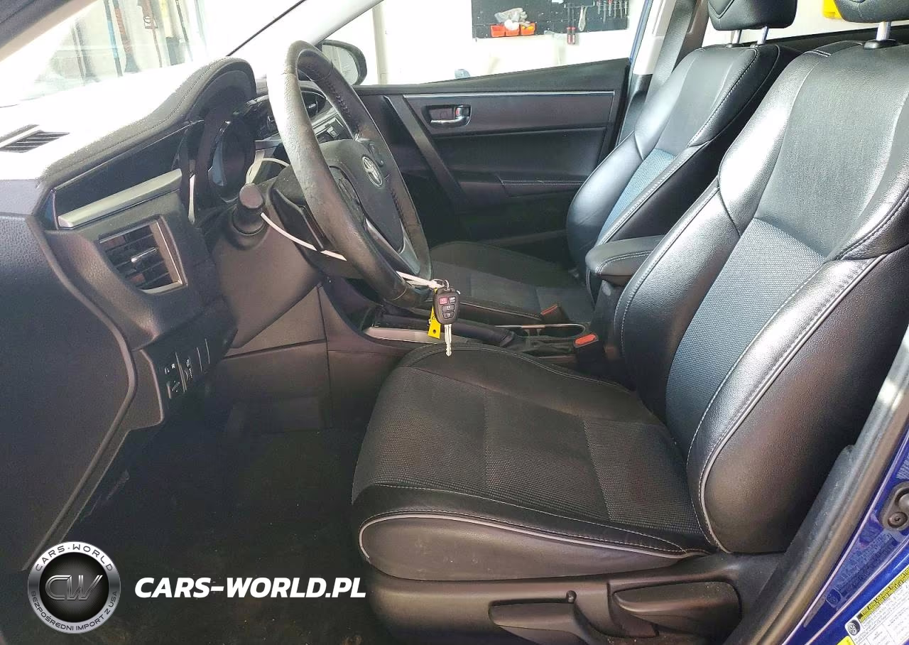 2015 Toyota Corolla S Plus VIN:2T1BURHE2FC375100 - 7