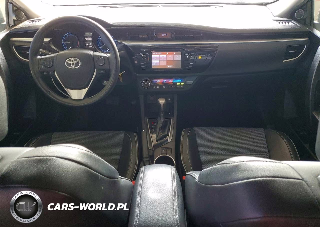 2015 Toyota Corolla S Plus VIN:2T1BURHE2FC375100 - 8