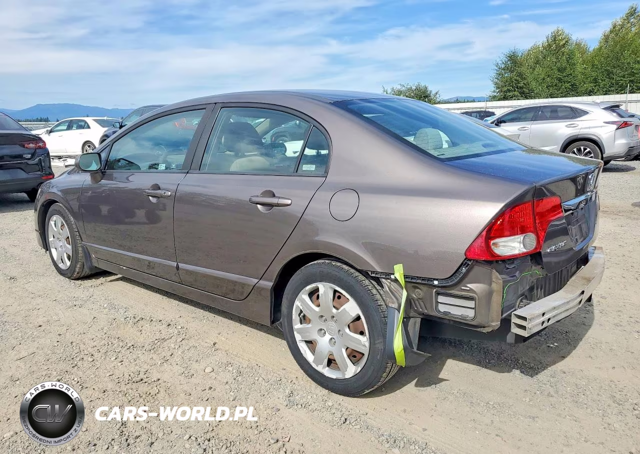 2009 Honda Civic Lx VIN:19XFA16519E052225 - 2