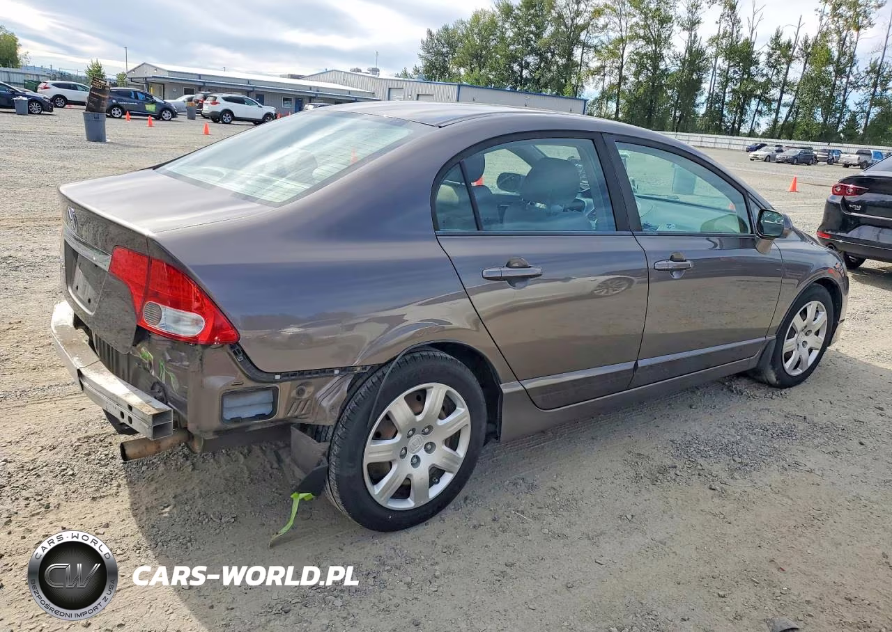 2009 Honda Civic Lx VIN:19XFA16519E052225 - 3